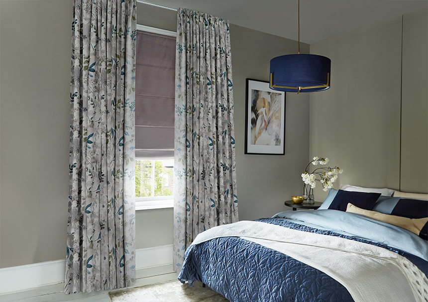 Curtains and roman blinds for the perfect style and finish-hero