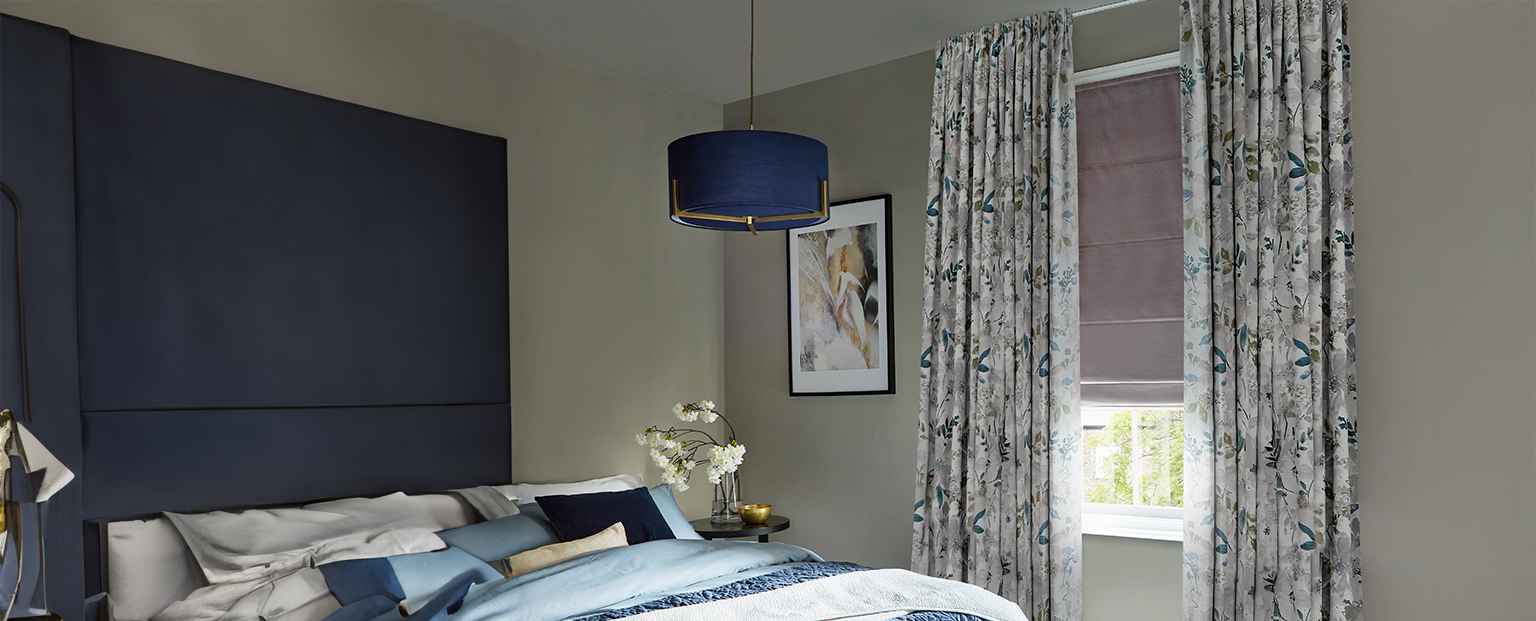 Curtains and roman blinds for the perfect style and finish