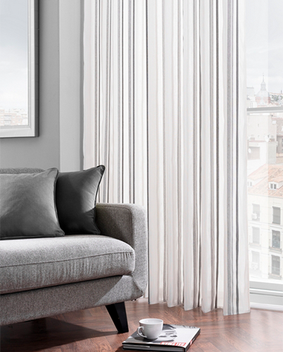 Linen Stripe Grey